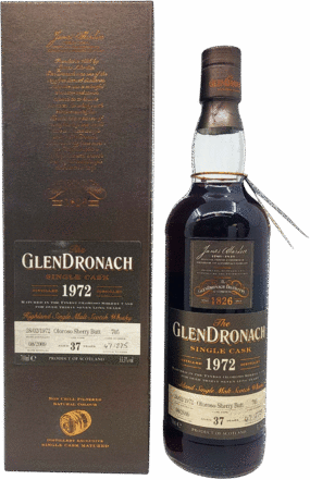 The Glendronach Single Cask 37 Year Old Oloroso Sherry Butt Single Malt Scotch Whisky