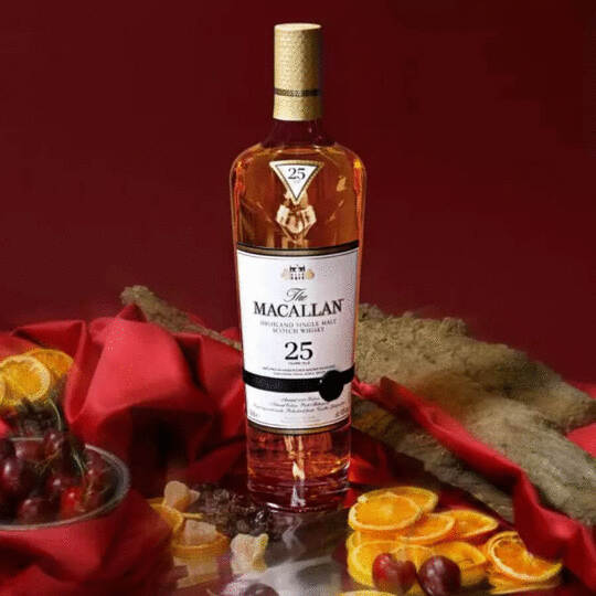 The Macallan 25 Year Old Sherry Oak Single Malt Scotch Whisky