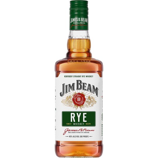 Jim Beam Straight Rye Whiskey