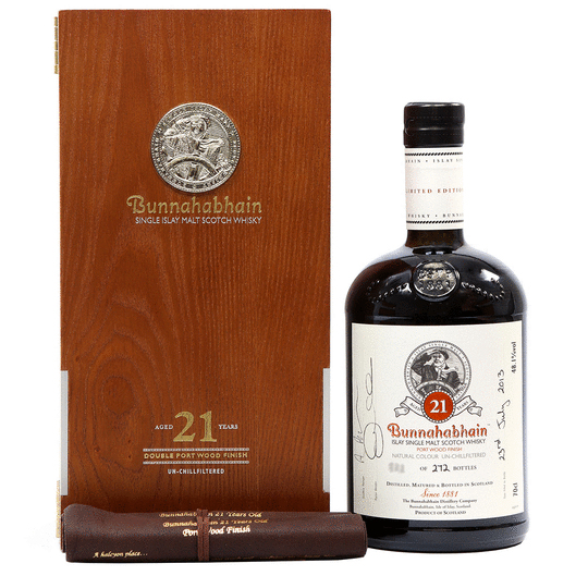 Bunnahabhain Port Wood 21 Year Old Taiwan Limited Edition Single Malt Scotch Whisky