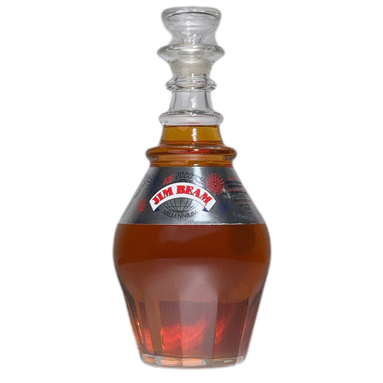 Jim Beam Millennium 2000 Silver Label Kentucky Straight Bourbon Whiskey