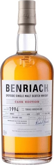 The Benriach Cask Edition Tokaji Hogshead 28 Year Old Single Malt Scotch Whisky