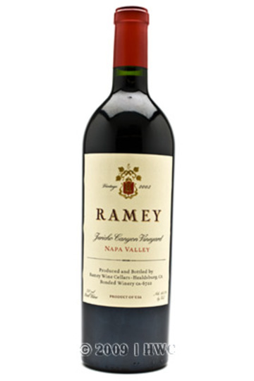 Ramey Wine Cellars Jericho Canyon Vineyard Cabernet Sauvignon