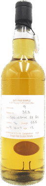 Springbank Duty Paid Sample 12 Year Old Single Malt Scotch Whisky