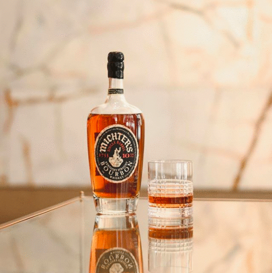 Michters 10 Year Old Single Barrel Bourbon Whiskey