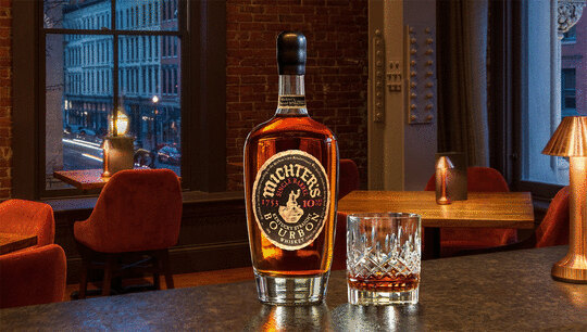 Michters 10 Year Old Single Barrel Bourbon Whiskey