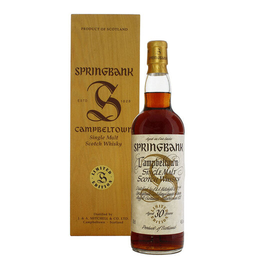Springbank Millenium Series Limited Edition 30 Year Old Single Malt Scotch Whisky