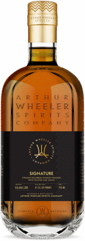 Arthur Wheeler Spirits Company Signature Straight Bourbon Whiskey