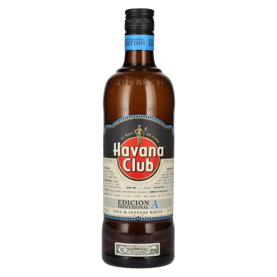 Havana Club Edicion Profesional A Full Intense White Rum
