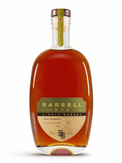 Barrell Single Barrel Cask Strength 14 Year Old Rye Whiskey