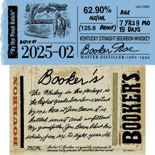 Bookers Small Batch Collection 2025 02 By The Pond Batch Kentucky Straight Bourbon Whiskey