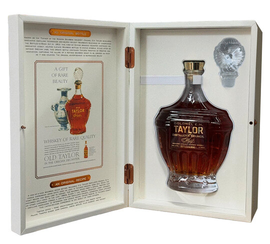 Colonel E H Taylor Distillers Council Bottled In Bond Bourbon