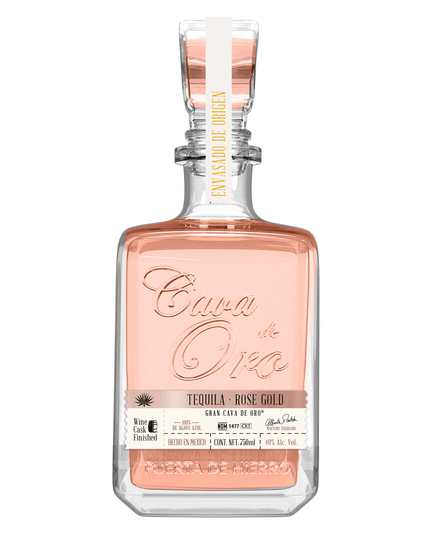 Gran Cava De Oro Tequila Rose Gold