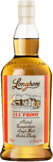 Longrow Peated 114 Proof Single Malt Scotch Whisky