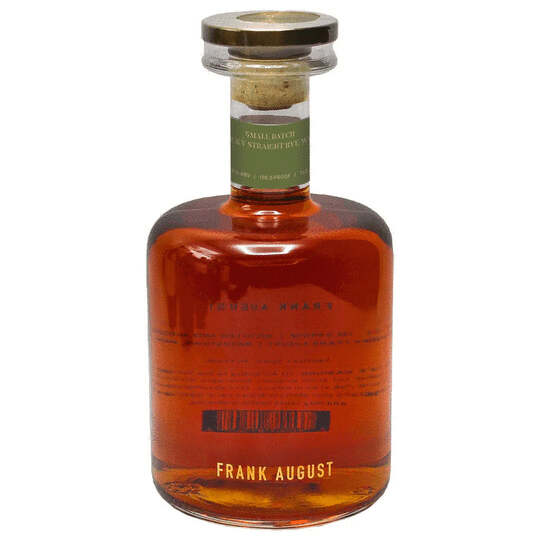 Frank August Small Batch Straight Rye Whiskey