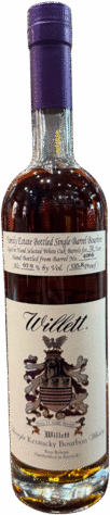 Willett 12 Year Old Family Estate Single Barrel Bourbon