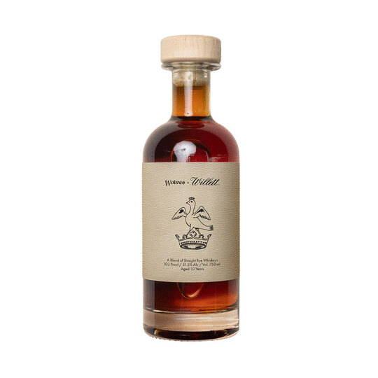 Willett Wolves In Collaboration With Willett Family Estate A Blend Of Straight Rye Whiskeys