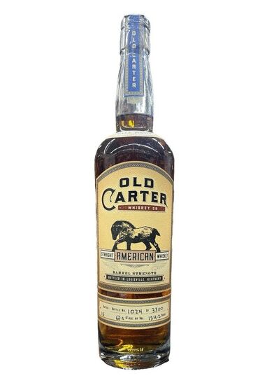 Old Carter Barrel Strength Straight American Whiskey