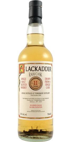 Blackadder Raw Cask Ledaig 11 Year Old Single Malt Scotch Whisky
