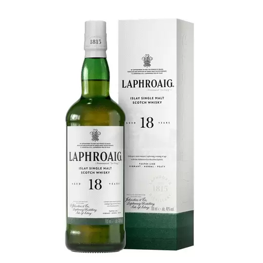 Laphroaig 18 Year Old Single Malt Scotch Whisky