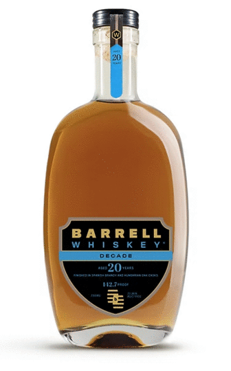 Barrell Decade 20 Year Old Cask Strength Canadian Whiskey