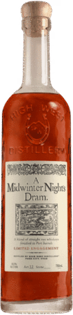 High West A Midwinter Night Dram Straight Rye Whiskey