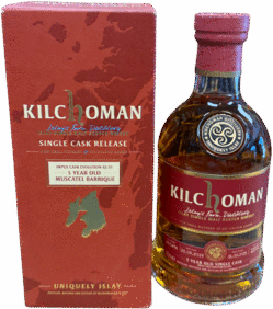 Kilchoman Impex Cask Evolution 5 Year Old Muscatel Barrique Single Malt Scotch Whisky