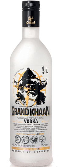 Grand Khaan Super Premium Mongolian Vodka