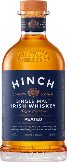 Hinch Distillery Peated Single Malt Irish Whiskey
