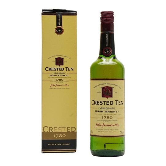 Jameson Crested 10 Blended Irish Whiskey 2000s Bottling