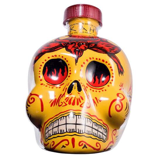 Kah Tequila Reposado Ceramic Skull
