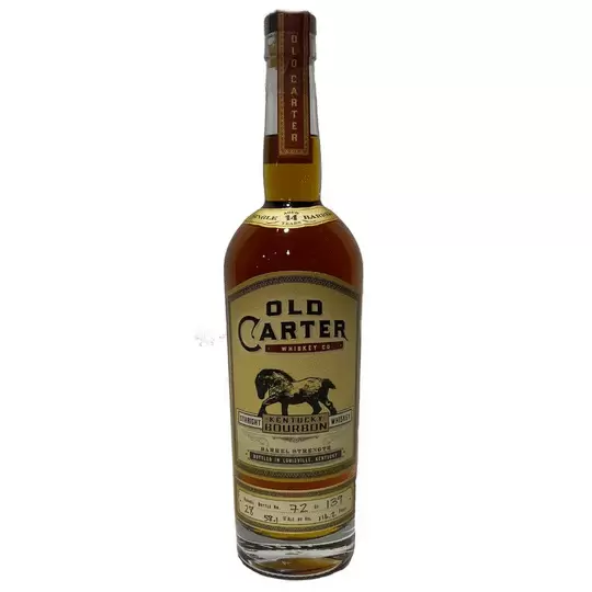 Old Carter 14 Year Old Single Barrel Strength Straight Bourbon Whiskey
