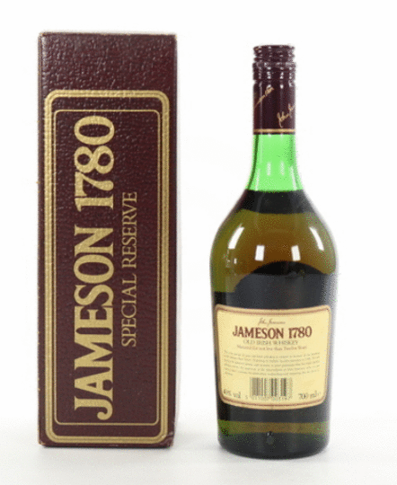 Jameson 1780 Special Reserve 12 Year Old 1990s Bottling