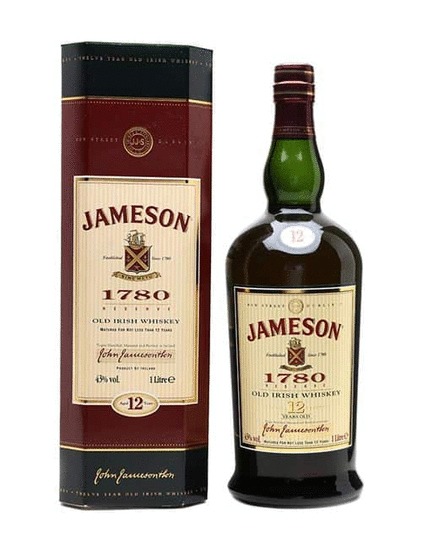 Jameson 1780 Reserve 12 Year Old Irish Whiskey