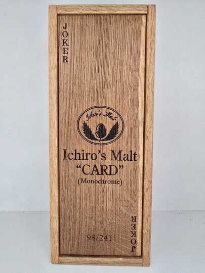 Ichiros Malt Hanyu Joker Card Monochrome Single Malt Whisky