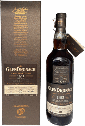 The Glendronach Single Cask 30 Year Old Single Malt Scotch Whisky
