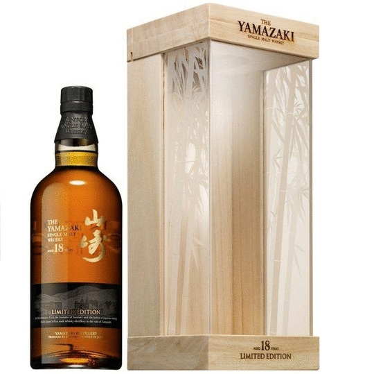 Yamazaki 18-Year-Old Limited Edition Single Malt Japanese Whisky 