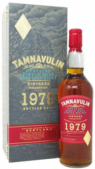 Tamnavulin Vintages Collection 39 Year Old Single Malt Scotch Whisky