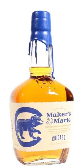 Makers Mark Chicago Cubs Kentucky Straight Bourbon Whisky