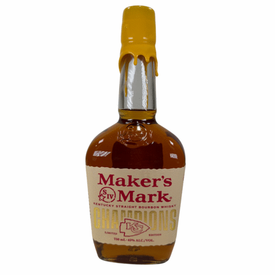 Makers Mark Kansas City Chiefs World Champions Kentucky Straight Bourbon Whisky