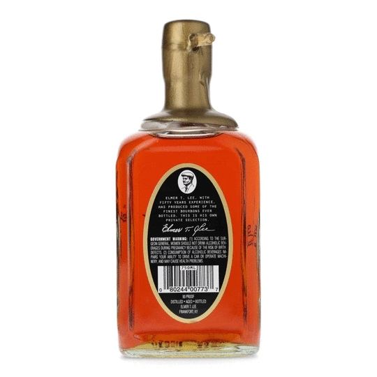 Elmer T Lee Gold Wax Top Single Barrel Sour Mash Bourbon