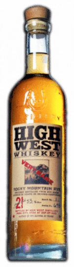 High West Very Rare 21 Year Old Rocky Mountain Rye Whiskey