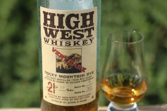 High West Very Rare 21 Year Old Rocky Mountain Rye Whiskey