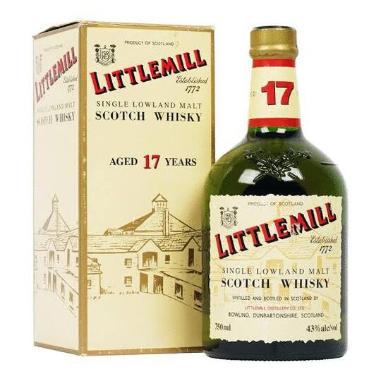 Littlemill 17 Year Old Single Malt Scotch Whisky