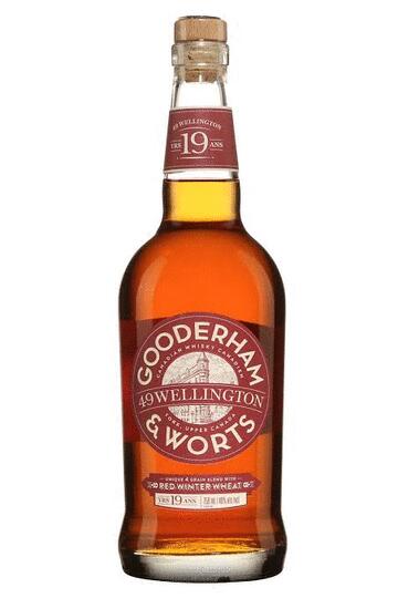 Gooderham Worts 49 Wellington 19 Year Old Canadian Whisky