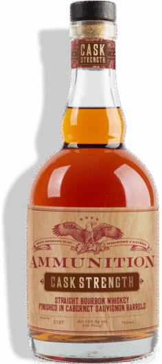 Ammunition Cask Strength Straight Bourbon Whiskey