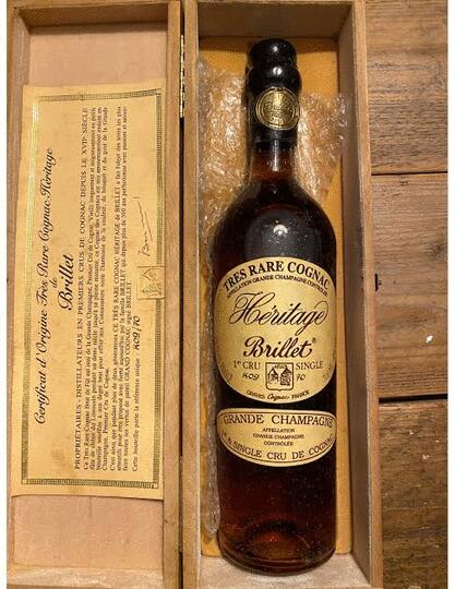 J R Brillet Heritage Tres Rare Grande Champagne Cognac
