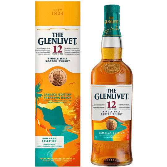 The Glenlivet Jamaica Edition Rum Cask 12 Year Old Single Malt Scotch Whisky