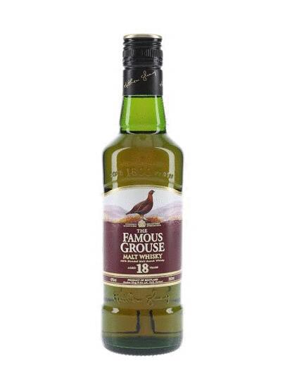The Famous Grouse 18 Year Old Blended Malt Whisky No Tube