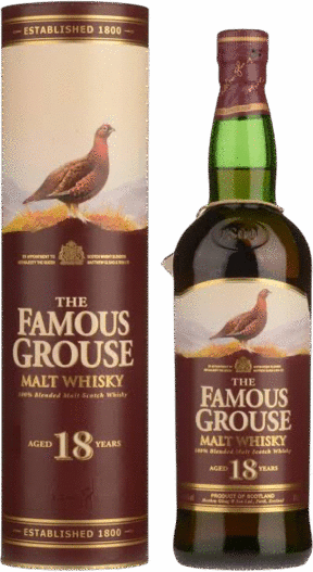 The Famous Grouse 18 Year Old Blended Malt Whisky